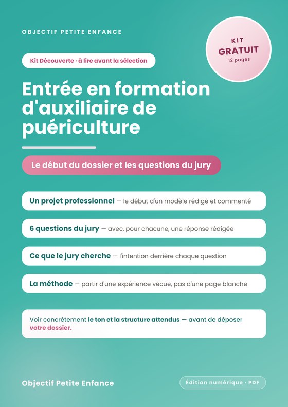 Couverture du Kit Entrée en formation AP
