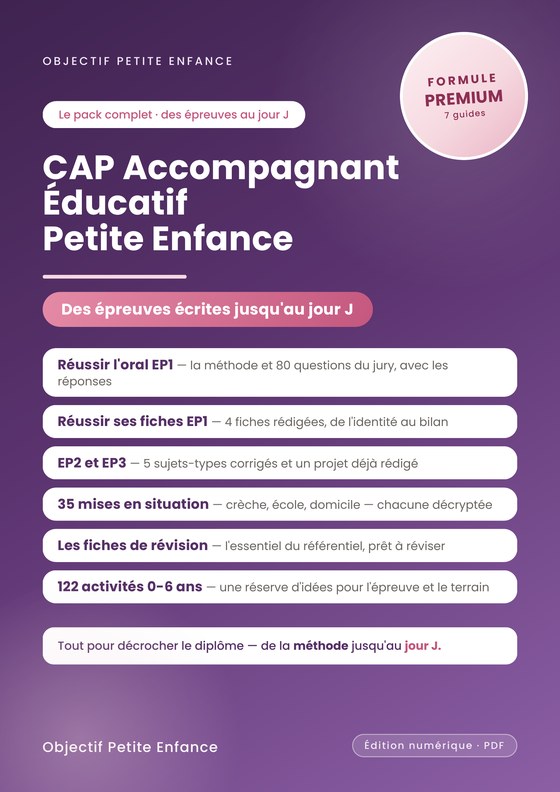 Pack Réussite Premium CAP AEPE